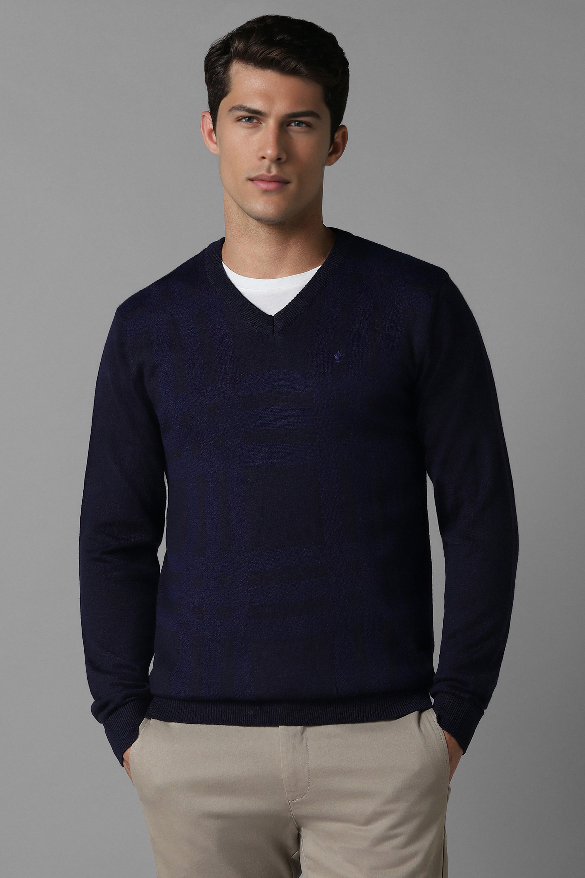 Men Navy Print V Neck Full Sleeves Sweater-Navy 1 1068-men-navy-print-v-neck-full-sleeves-sweater-navy-1.jpg