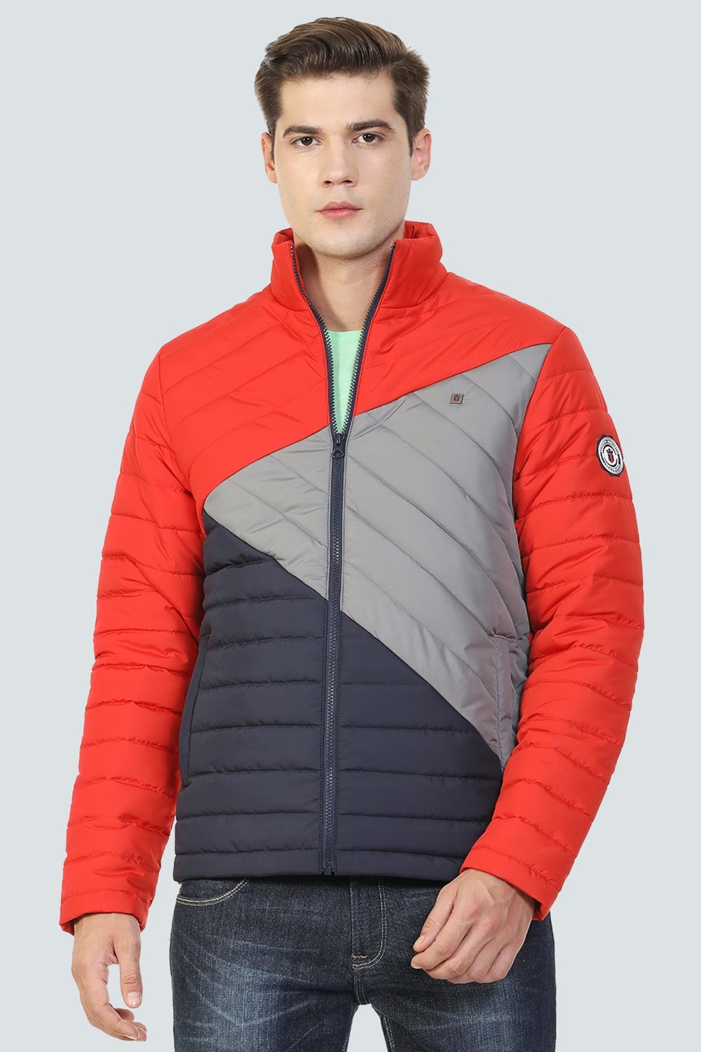 Men Casual Multi Print Jackets-Multi