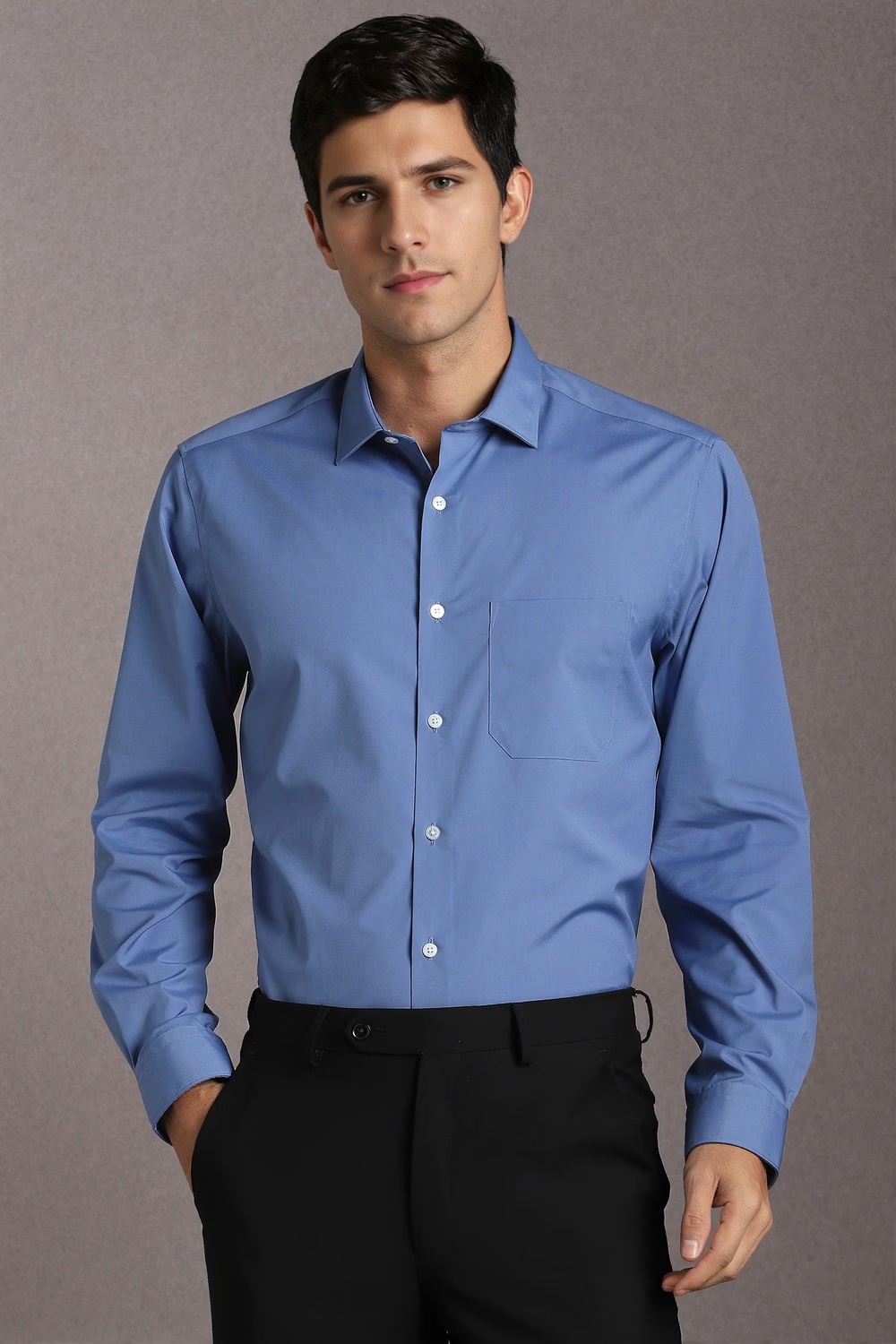 Men Blue Solid Full Sleeves Formal Shirt-Blue 1 10750-men-blue-solid-full-sleeves-formal-shirt-blue-1.jpg