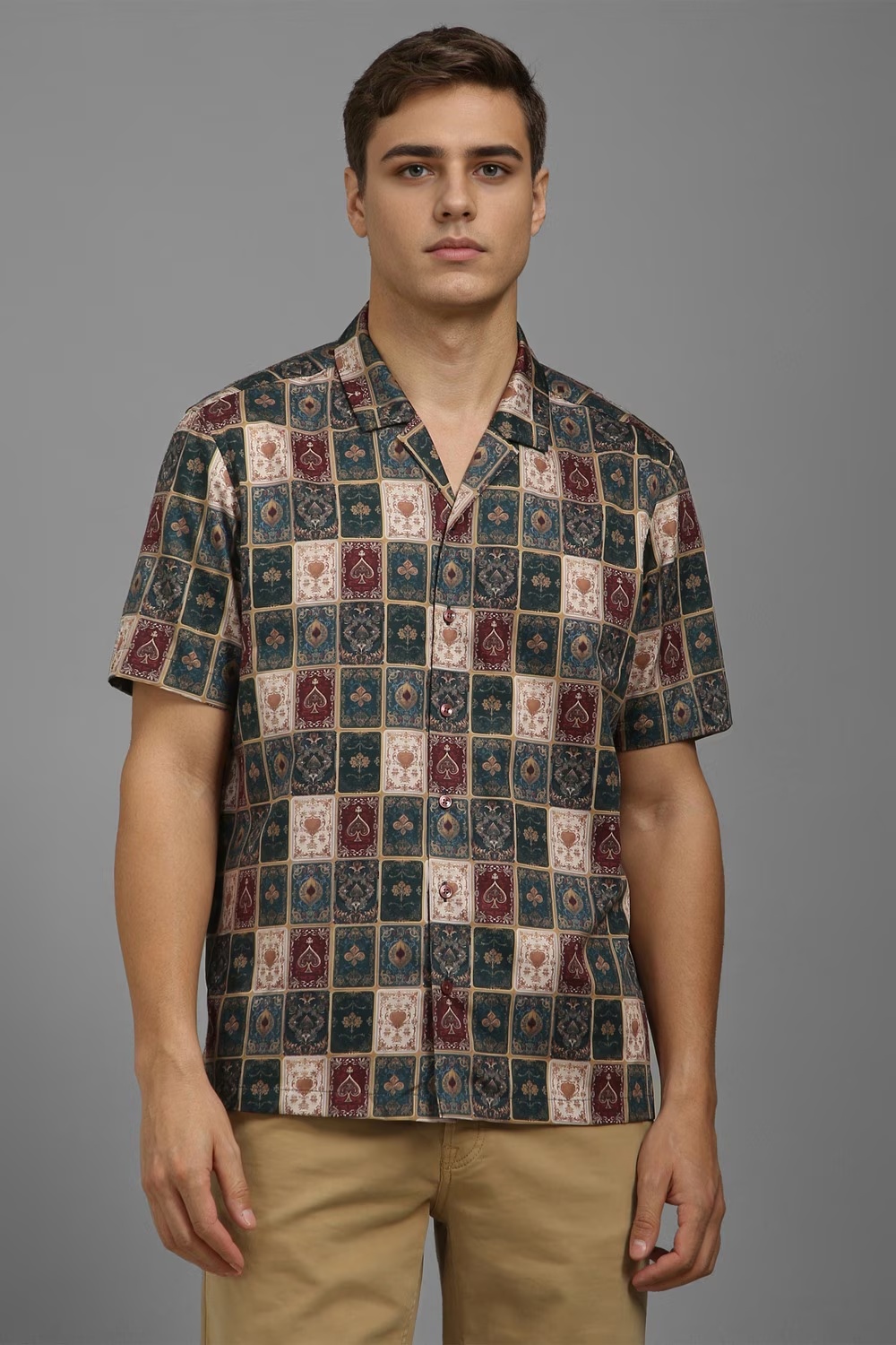 Men Multi Slim Fit Print Half Sleeves Casual Shirt-Multi 1 11225-men-multi-slim-fit-print-half-sleeves-casual-shirt-multi-1.jpg