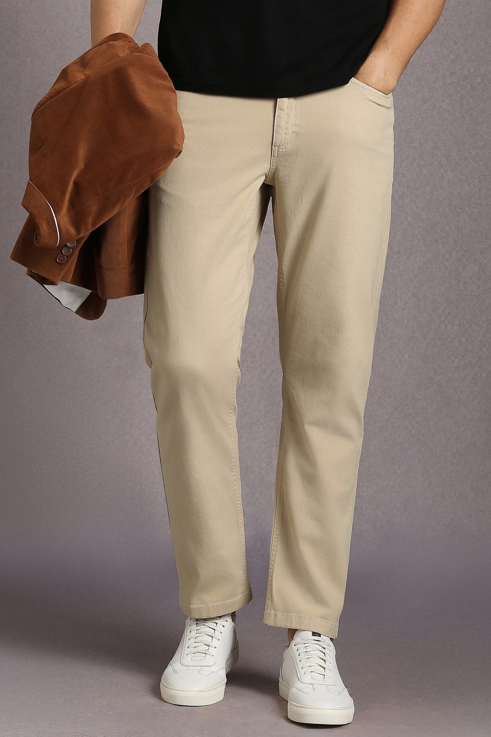 Men Beige Solid Flat Front Casual Trousers-Beige 1 12404-men-beige-solid-flat-front-casual-trousers-beige-1.jpg