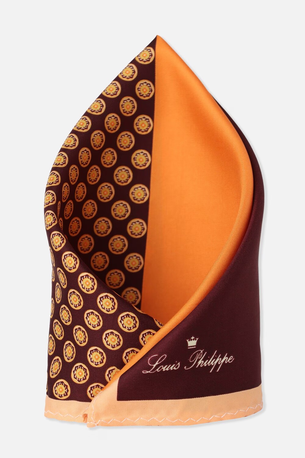 Men Multi Print Formal Pocket Square-Multi