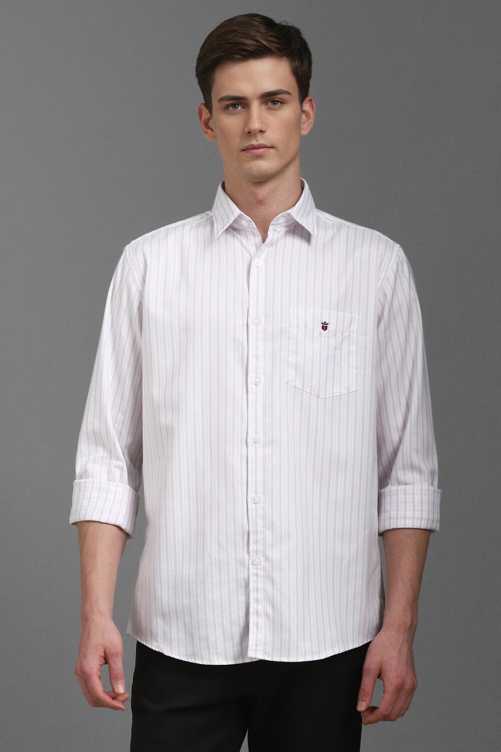 Men White Slim Fit Stripe Full Sleeves Casual Shirt-White 1 1284-men-white-slim-fit-stripe-full-sleeves-casual-shirt-white-1.jpg