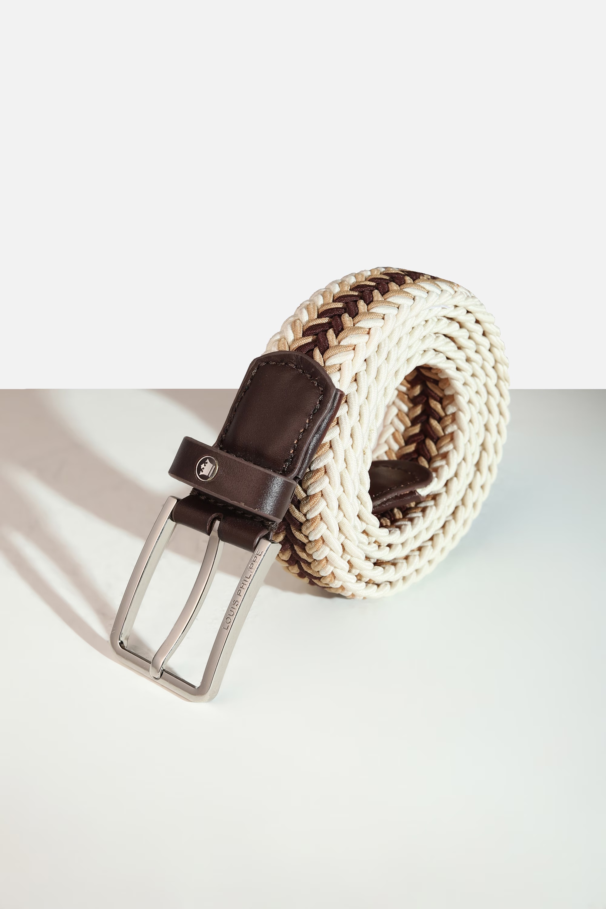 Men Multi Patterned Cotton Casual Belt-Multi