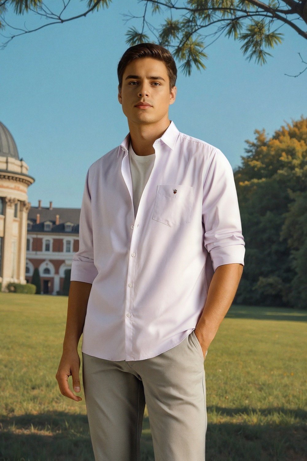 Men Lilac Slim Fit Solid Full Sleeves Casual Shirt-Lilac 1 14104-men-lilac-slim-fit-solid-full-sleeves-casual-shirt-lilac-1.jpg