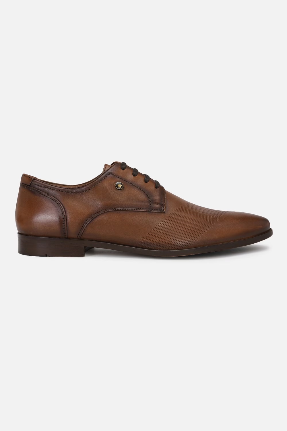 Men Classic Plain Toe Derby Leather Brown Lace Up Shoes-Brown 1 14494-men-classic-plain-toe-derby-leather-brown-lace-up-shoes-brown-1.jpg