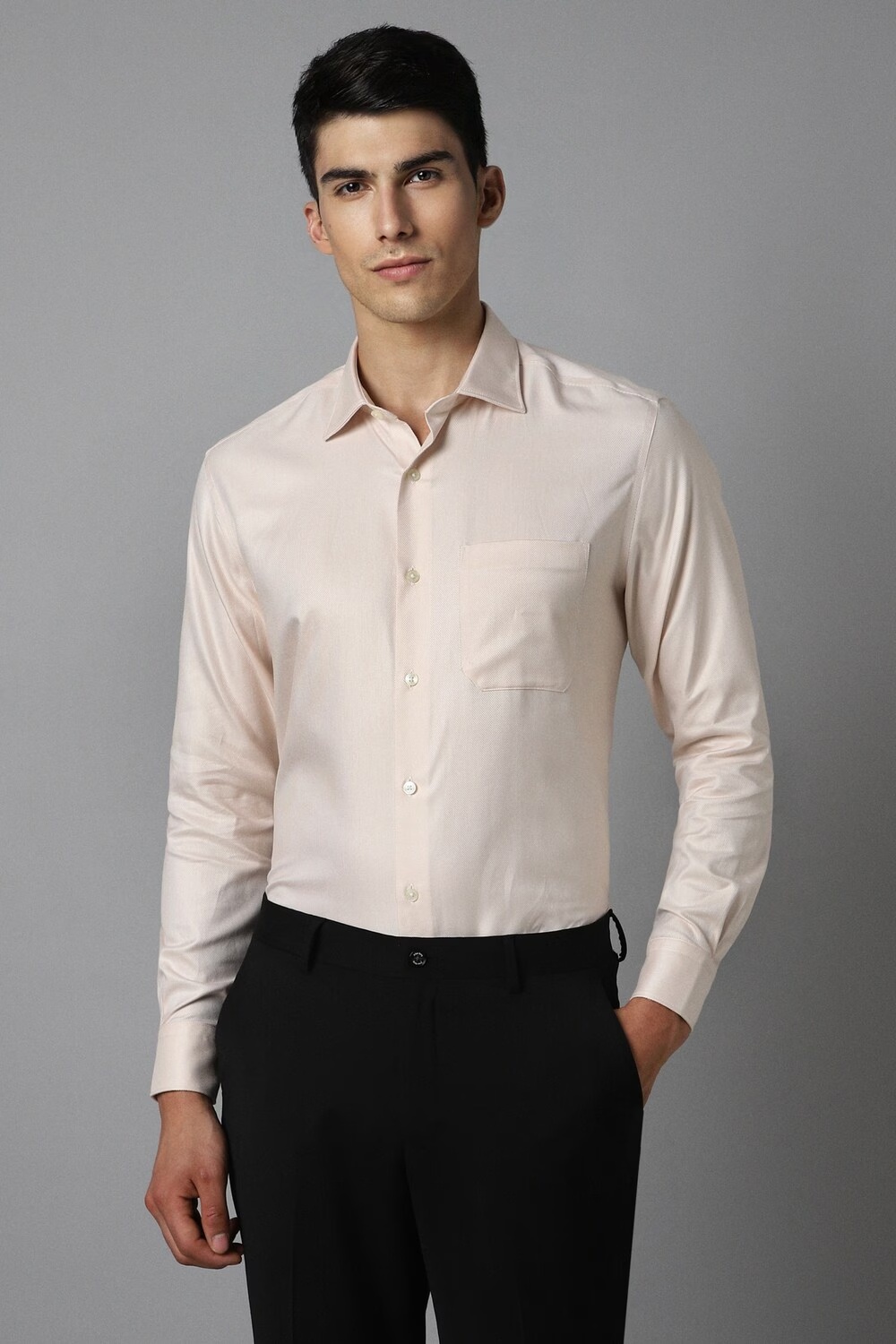 Men Cream Classic Fit Textured Full Sleeves Formal Shirt-Cream 1 15103-men-cream-classic-fit-textured-full-sleeves-formal-shirt-cream-1.jpg