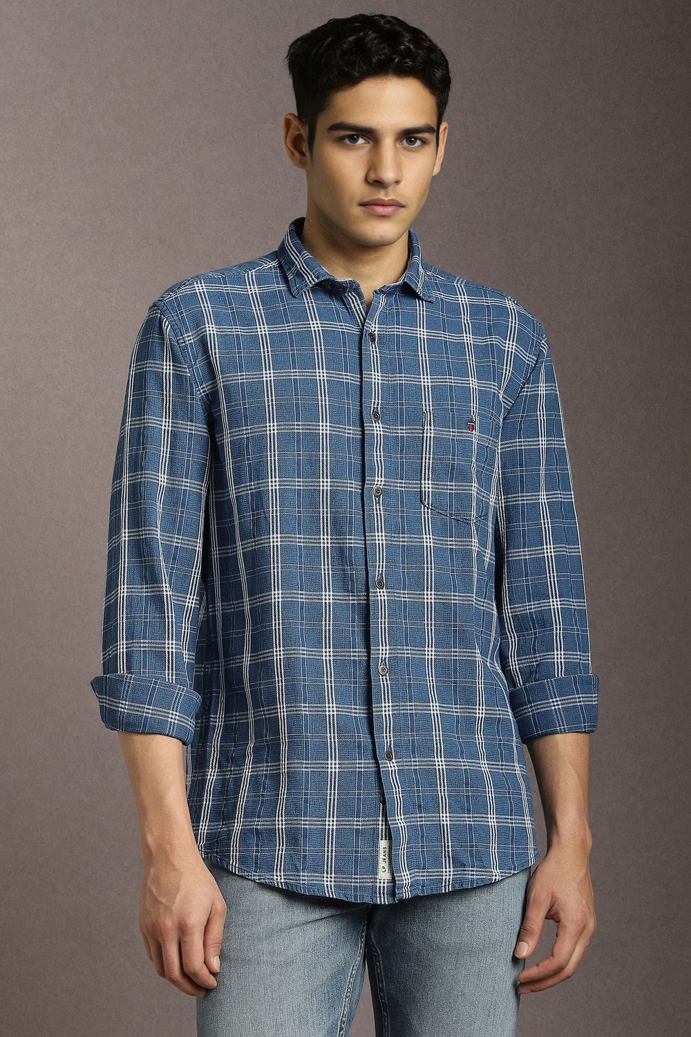 Men Blue Check Full Sleeves Casual Shirt-Blue 1 16909-men-blue-check-full-sleeves-casual-shirt-blue-1.jpg