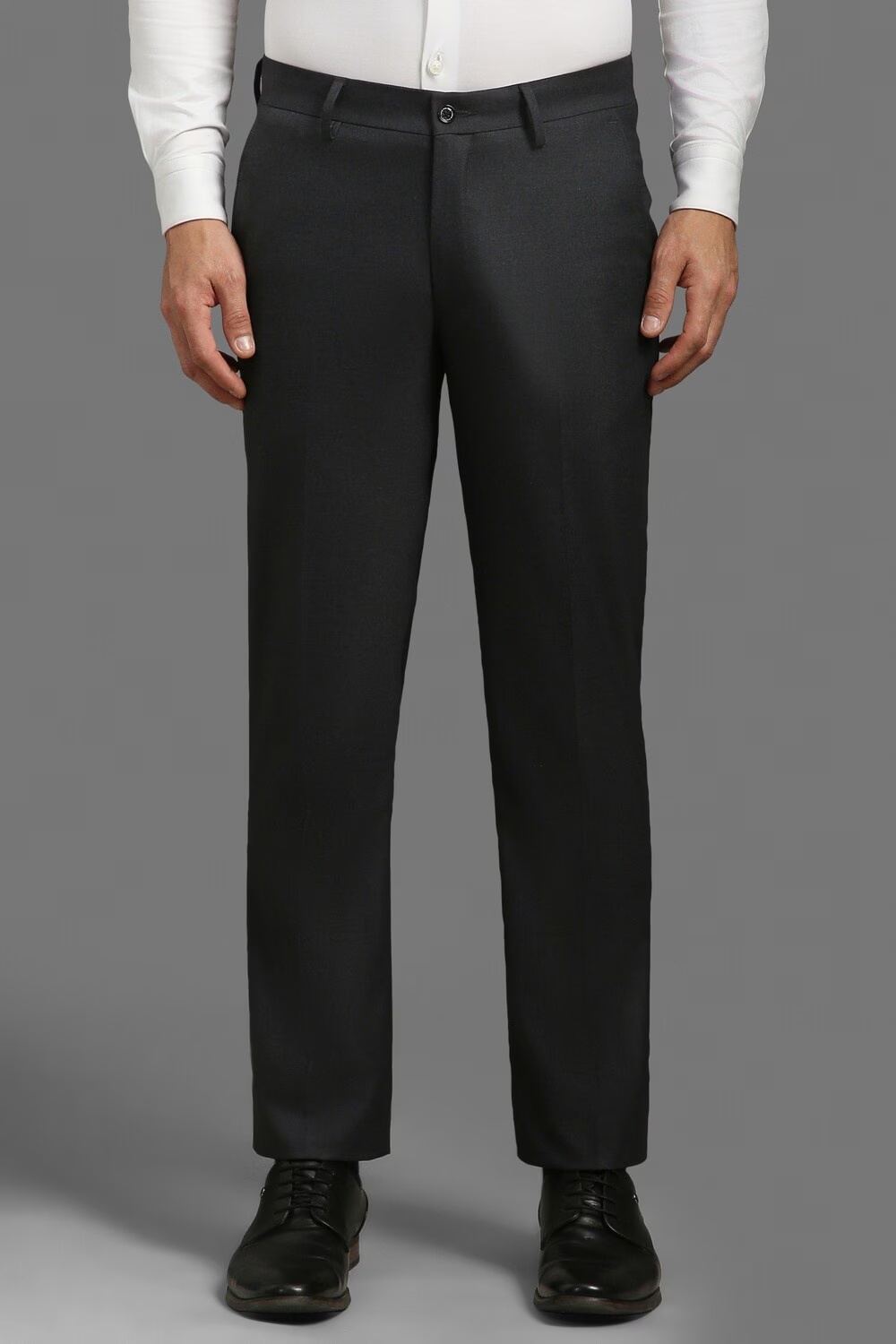 Men Grey Slim Fit Solid Flat Front Formal Trousers-Grey 1 17976-men-grey-slim-fit-solid-flat-front-formal-trousers-grey-1.jpg