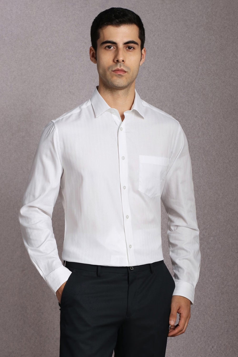 Men White Textured Full Sleeves Formal Shirt-White 1 18375-men-white-textured-full-sleeves-formal-shirt-white-1.jpg