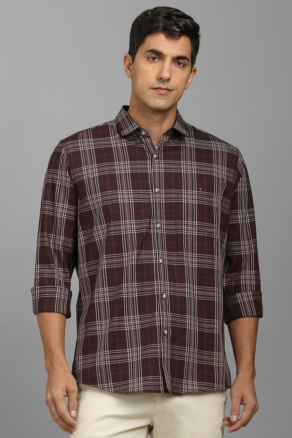 Men Brown Check Full Sleeves Casual Shirt-Brown 1 19351-men-brown-check-full-sleeves-casual-shirt-brown-1.jpg