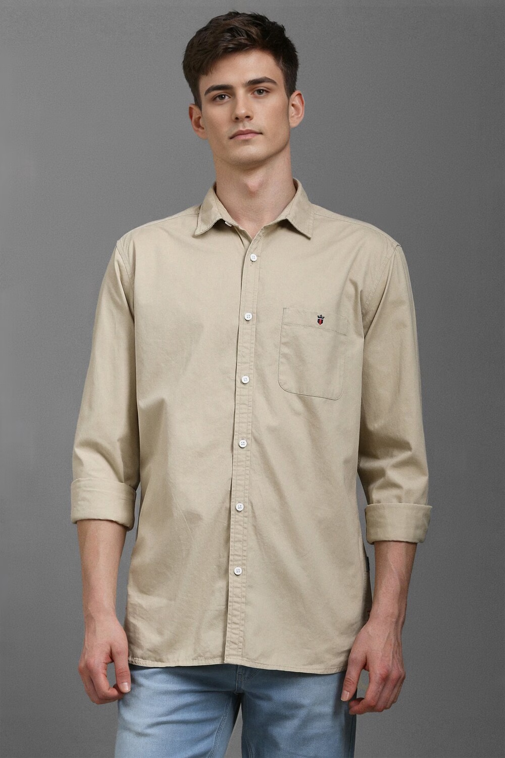 Men Beige Slim Fit Solid Full Sleeves Casual Shirt-Beige 1 20118-men-beige-slim-fit-solid-full-sleeves-casual-shirt-beige-1.jpg