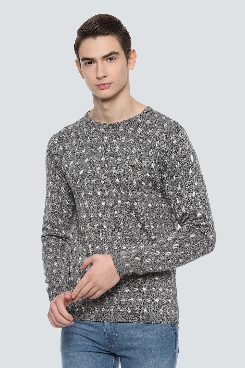 Men Grey Knit Crew Neck Full Sleeves Sweater-Grey 1 2044-men-grey-knit-crew-neck-full-sleeves-sweater-grey-1.jpg