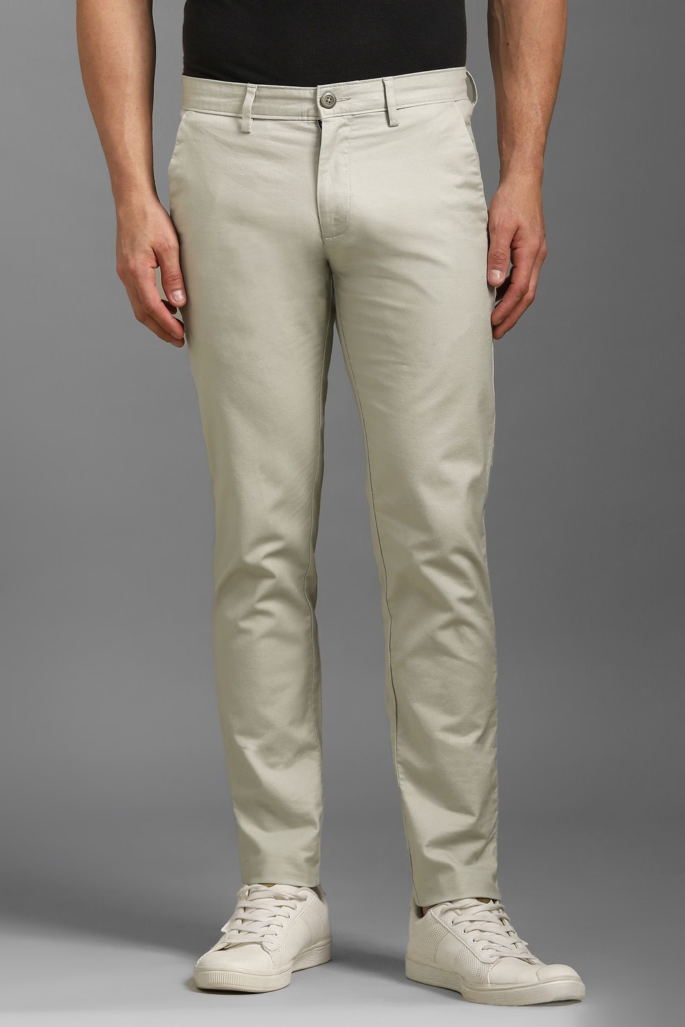 Men Grey Slim Fit Solid Flat Front Casual Trousers-Grey 1 21696-men-grey-slim-fit-solid-flat-front-casual-trousers-grey-1.jpg
