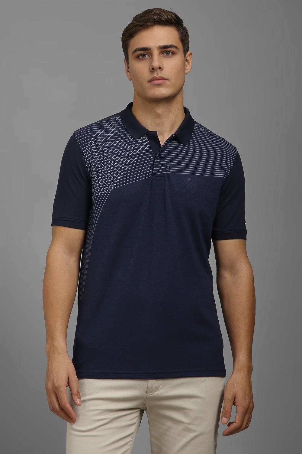 Men Navy Print Polo Neck T-shirt-Navy 1 22186-men-navy-print-polo-neck-t-shirt-navy-1.jpg