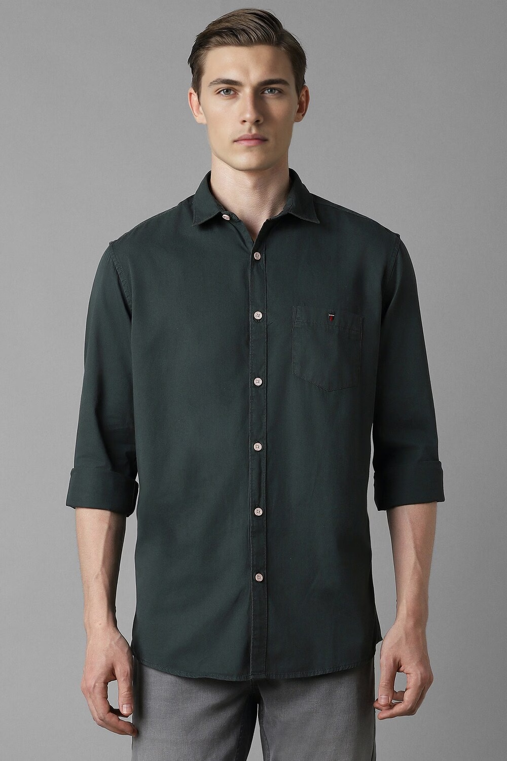 Men Green Slim Fit Solid Full Sleeves Casual Shirt-Green 1 22516-men-green-slim-fit-solid-full-sleeves-casual-shirt-green-1.jpg