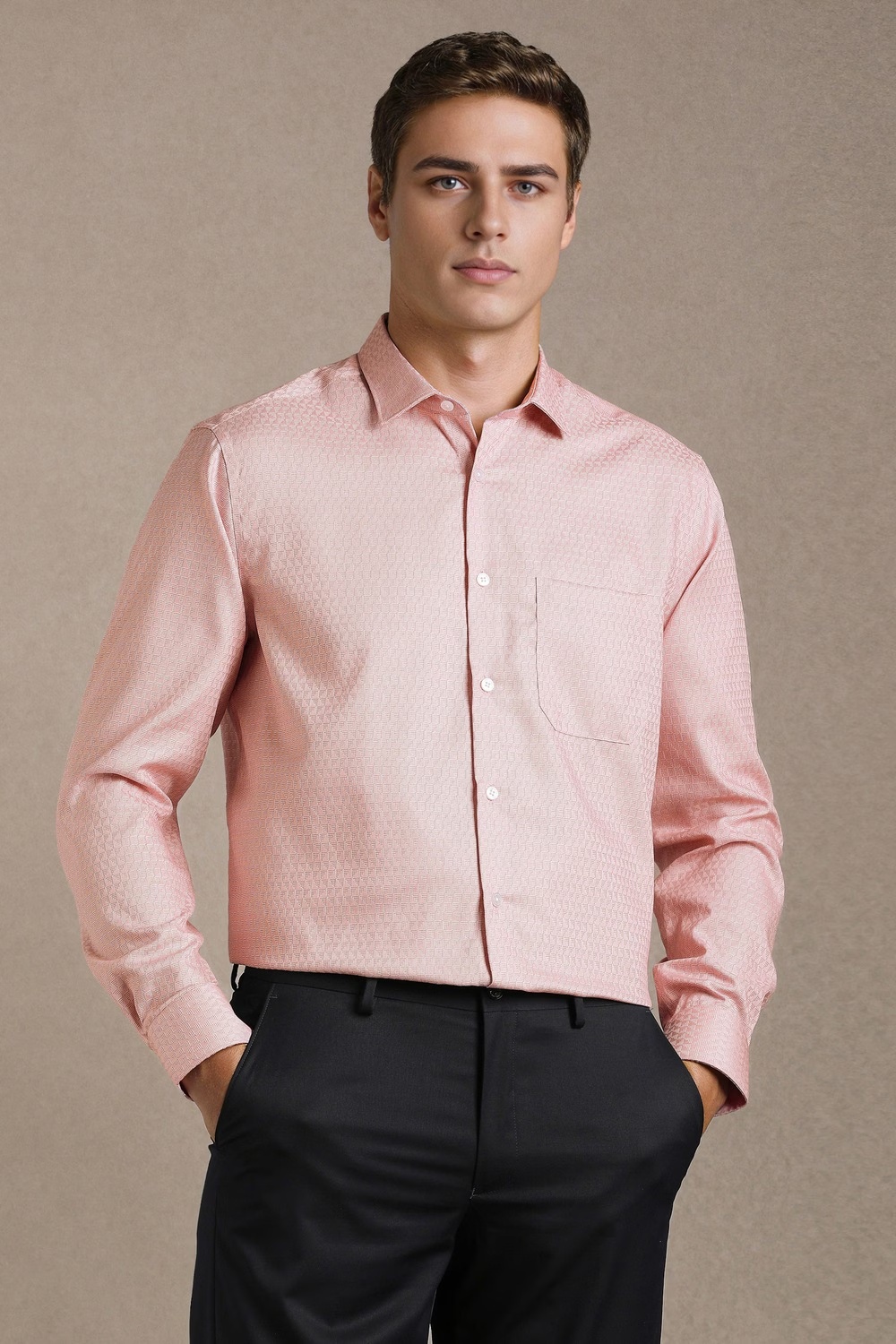 Men Pink Textured Full Sleeves Formal Shirt-Pink 1 22967-men-pink-textured-full-sleeves-formal-shirt-pink-1.jpg