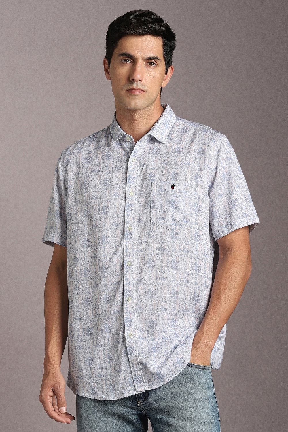 Men Light Blue Print Half Sleeves Casual Shirt-Light Blue 1 23370-men-light-blue-print-half-sleeves-casual-shirt-light-blue-1.jpg