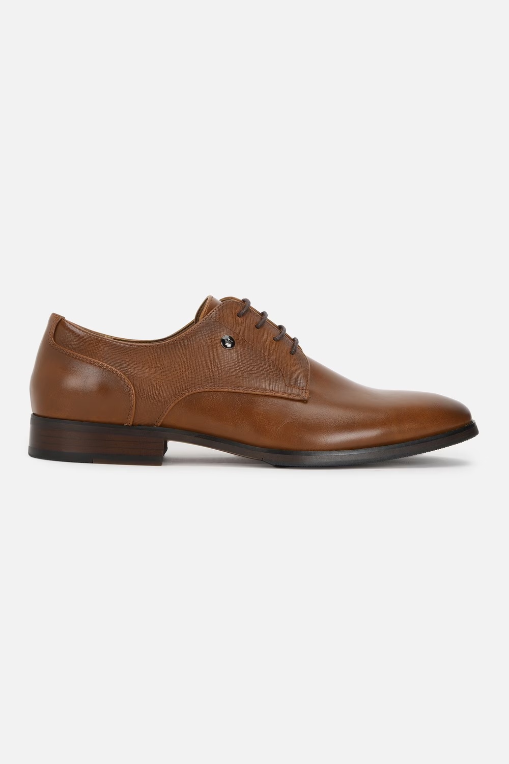 Men Classic Plain Toe Derby Leather Brown Lace Up Shoes-Brown 1 24071-men-classic-plain-toe-derby-leather-brown-lace-up-shoes-brown-1.jpg