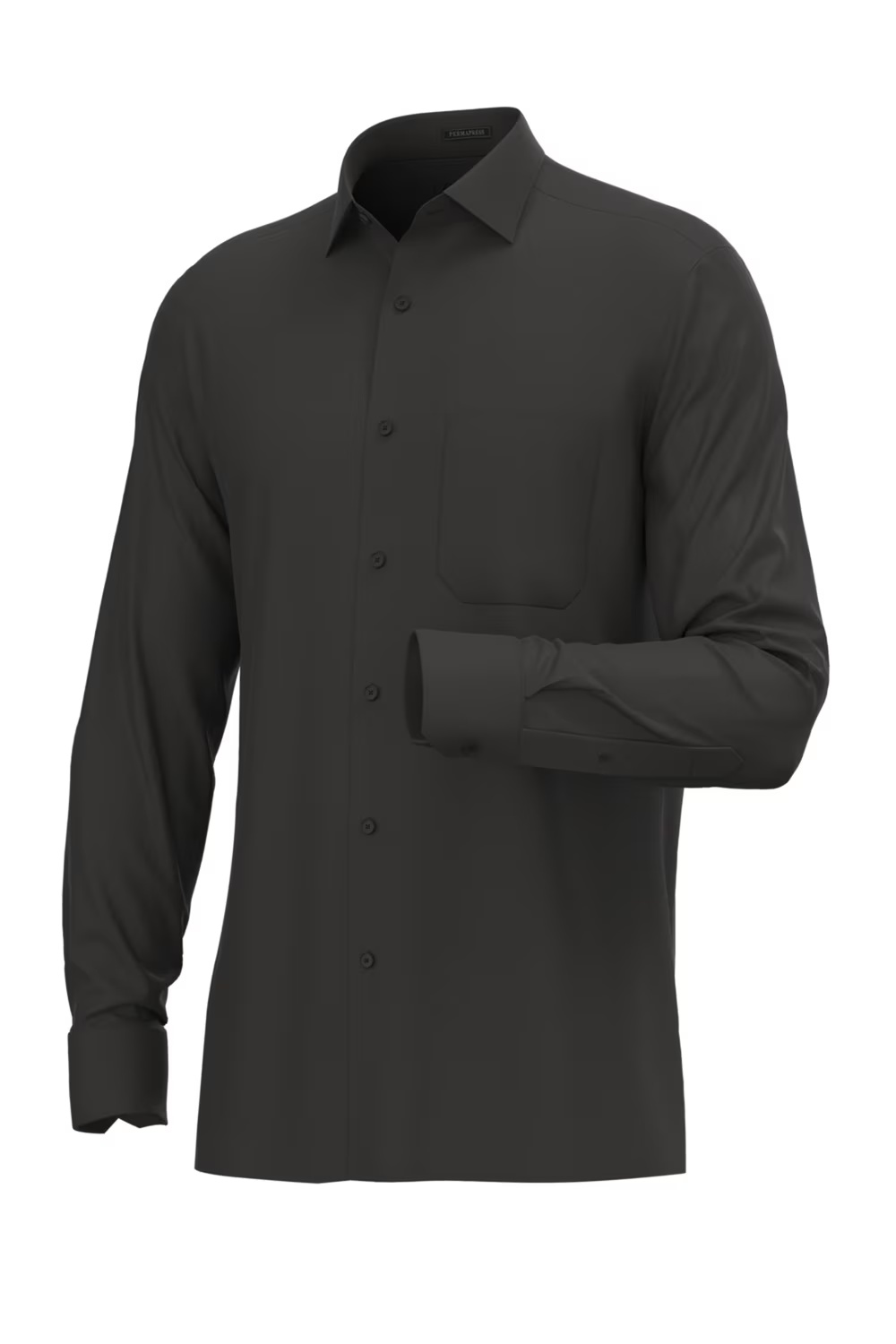 Men Onyx Black Classic Fit Solid Full Sleeves Formal Shirt-Black 1 25918-men-onyx-black-classic-fit-solid-full-sleeves-formal-shirt-black-1.jpg