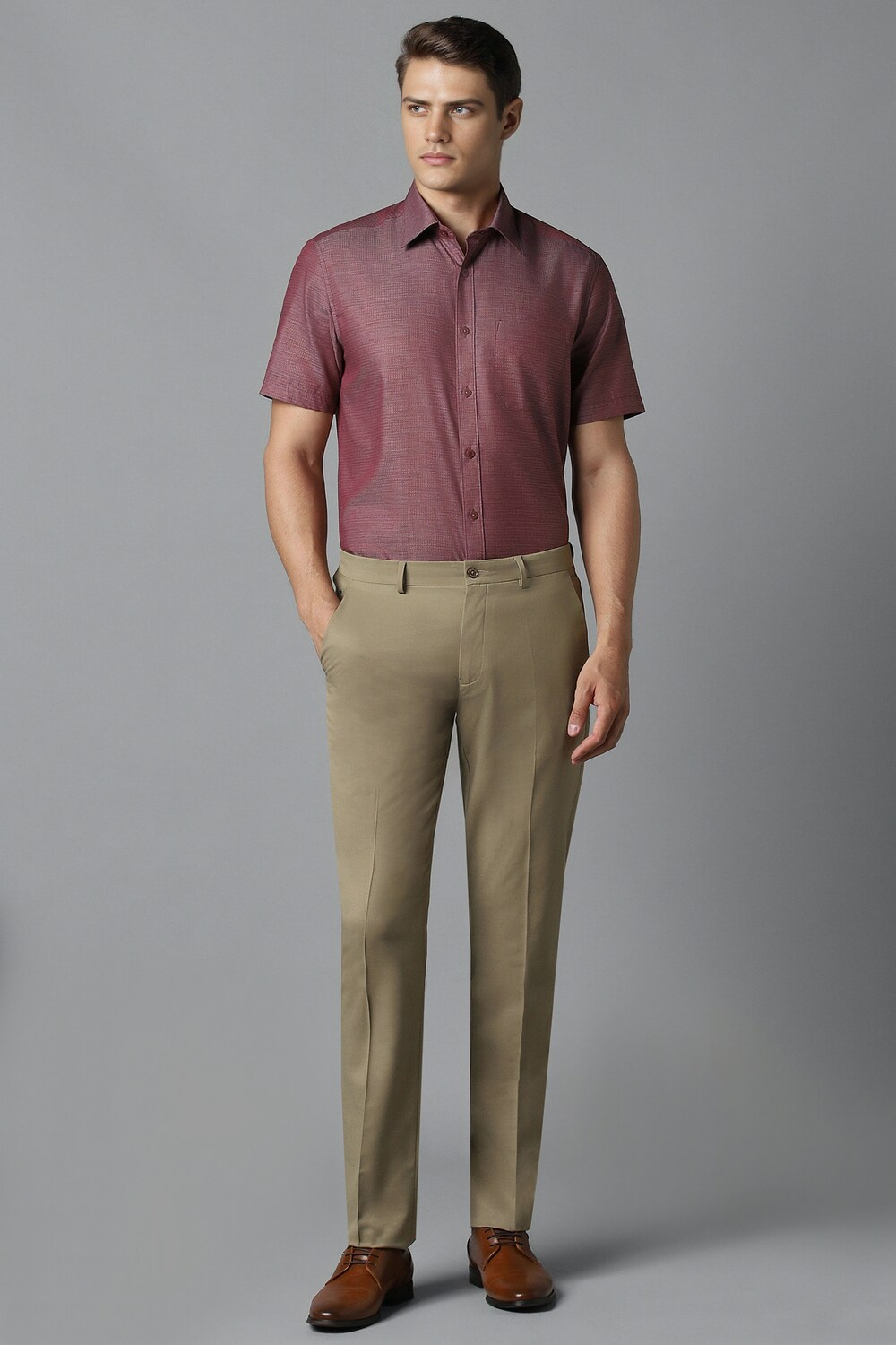 2641-men-maroon-classic-fit-textured-half-sleeves-formal-shirt-maroon-1.jpg