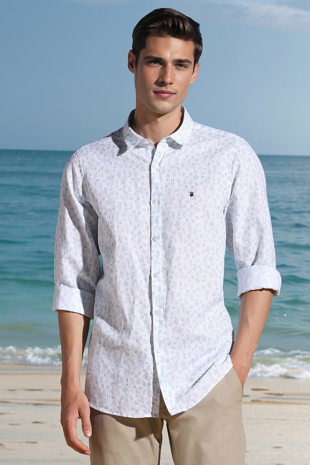 Men Blue Slim Fit Print Full Sleeves Casual Shirt-Blue 1 27770-men-blue-slim-fit-print-full-sleeves-casual-shirt-blue-1.jpg