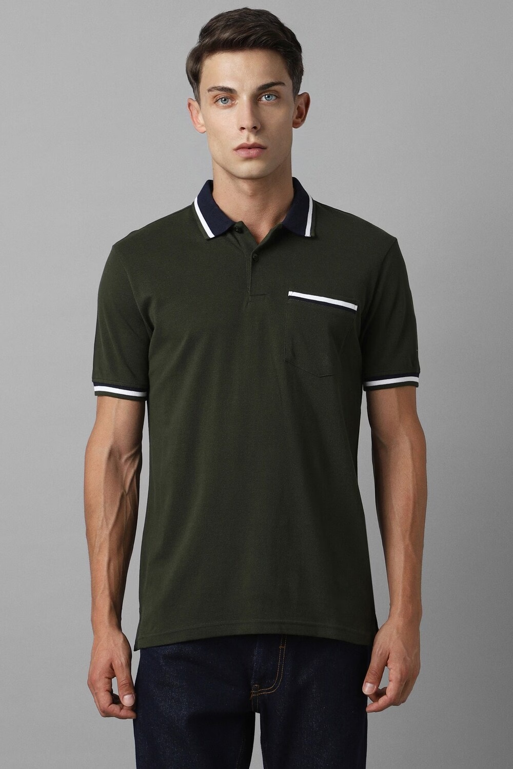 Men Olive Solid Polo Neck T-shirt-Olive 1 29989-men-olive-solid-polo-neck-t-shirt-olive-1.jpg