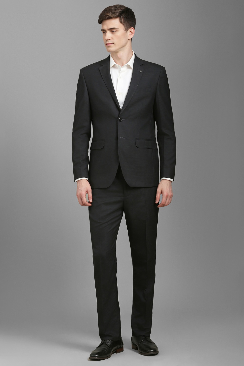 Men Grey Slim Fit Textured Formal Two Piece Suit-Grey 1 3031-men-grey-slim-fit-textured-formal-two-piece-suit-grey-1.jpg