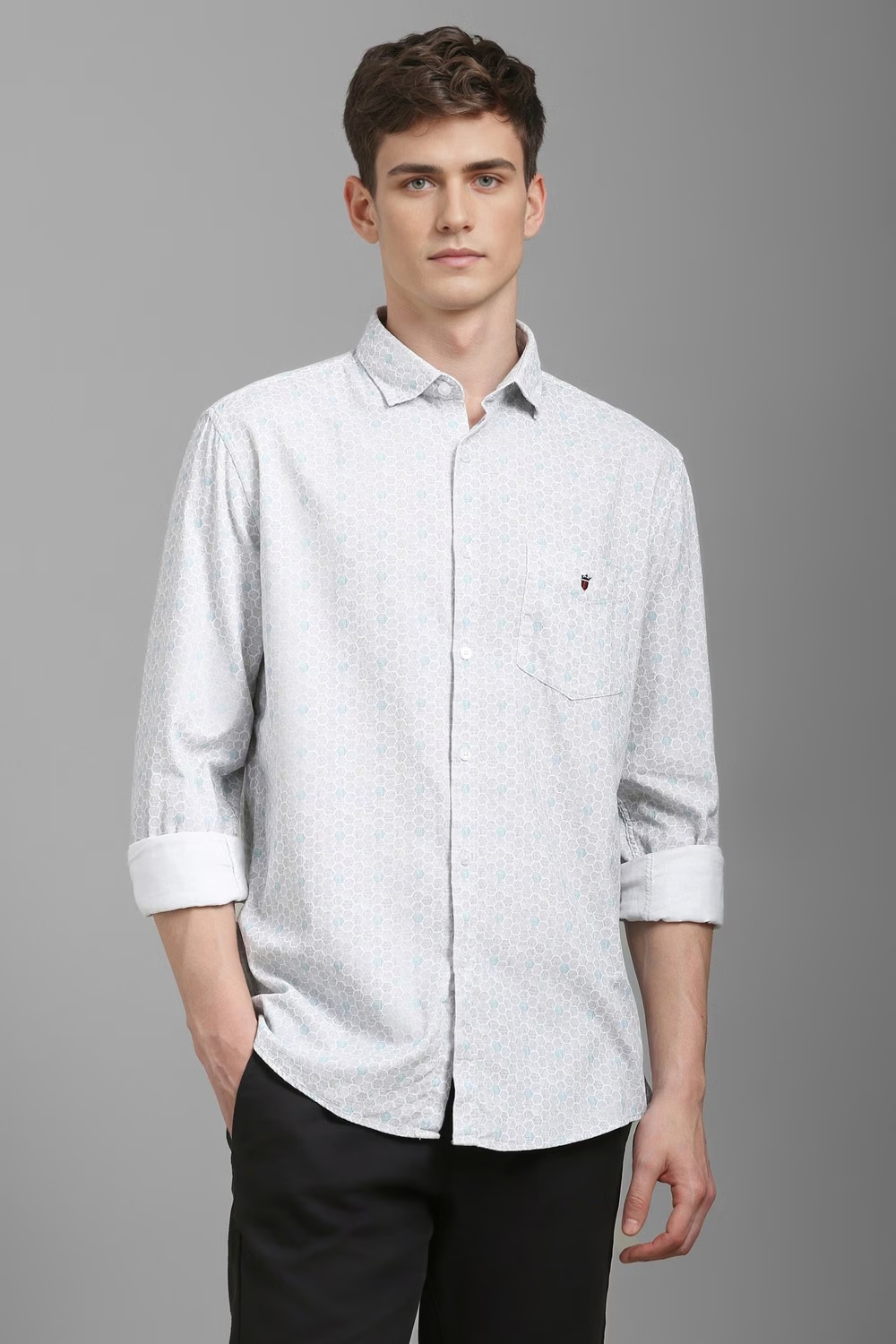 Men Grey Slim Fit Print Full Sleeves Casual Shirt-Grey 1 30618-men-grey-slim-fit-print-full-sleeves-casual-shirt-grey-1.jpg