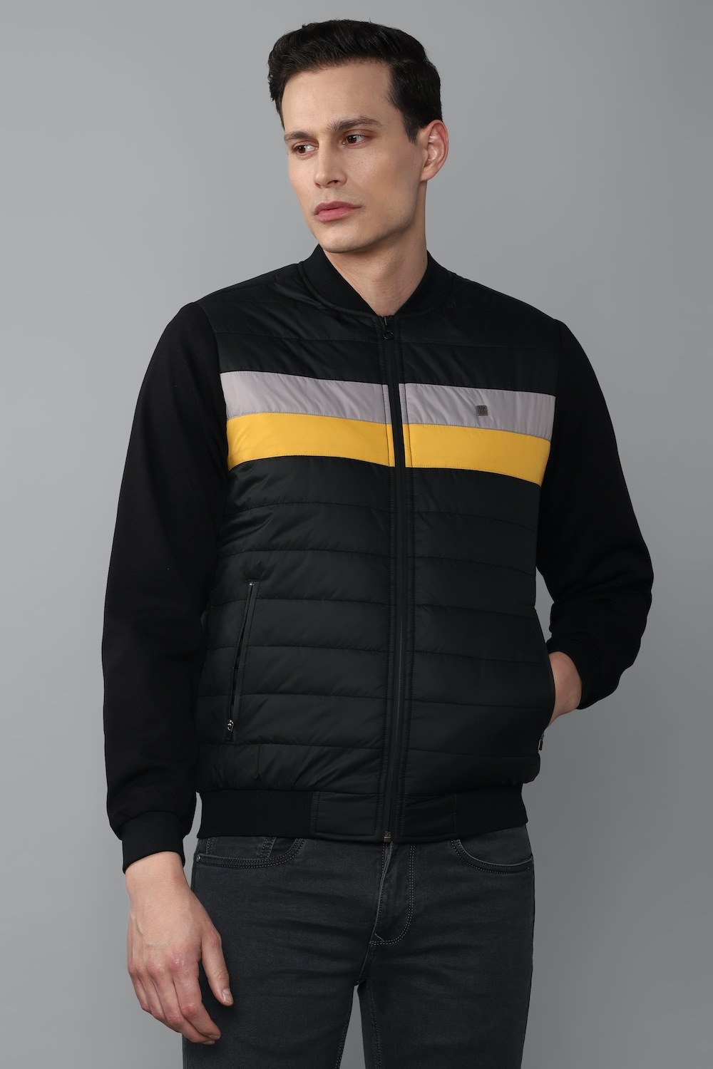 Men Casual Black Print Jackets-Black 1 31879-men-casual-black-print-jackets-black-1.jpg