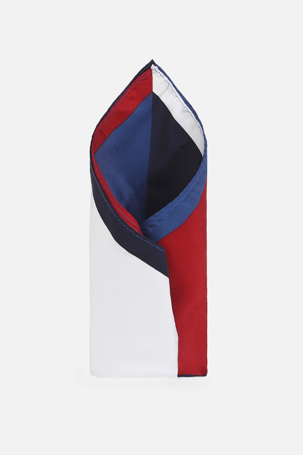 Men Multi Print Formal Pocket Square-Multi