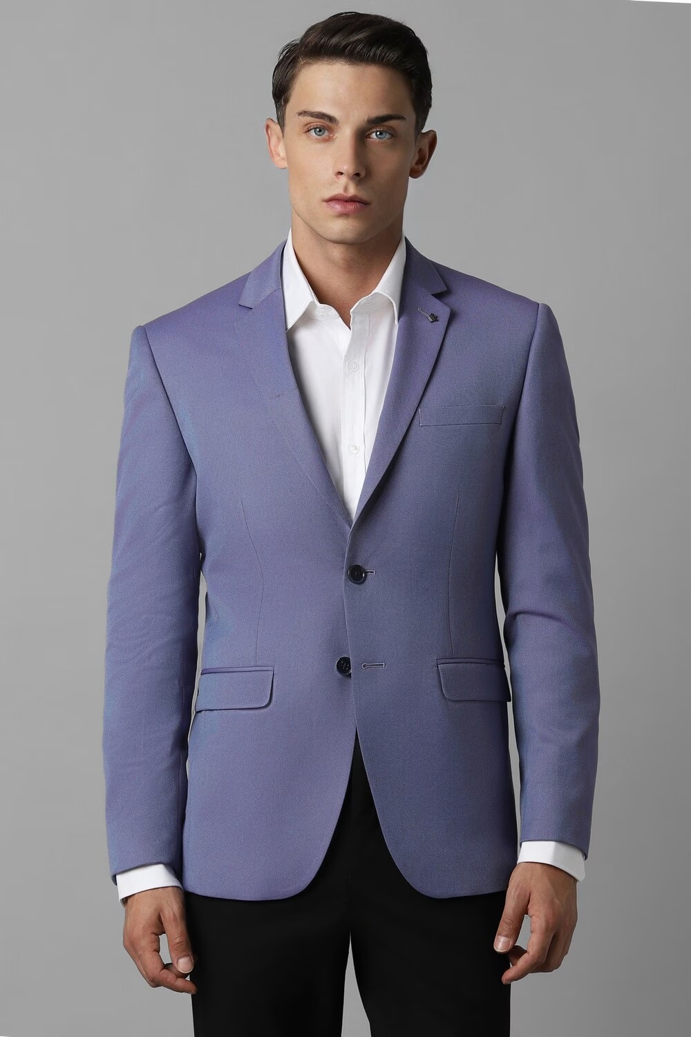 Men Blue Slim Fit Textured Formal Blazer-Blue 1 33892-men-blue-slim-fit-textured-formal-blazer-blue-1.jpg