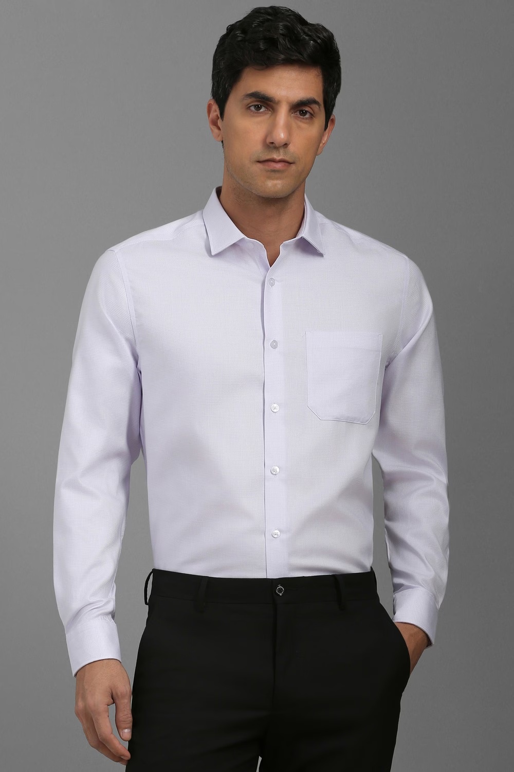 Men Lilac Slim Fit Check Full Sleeves Formal Shirt-Lilac 1 34618-men-lilac-slim-fit-check-full-sleeves-formal-shirt-lilac-1.jpg