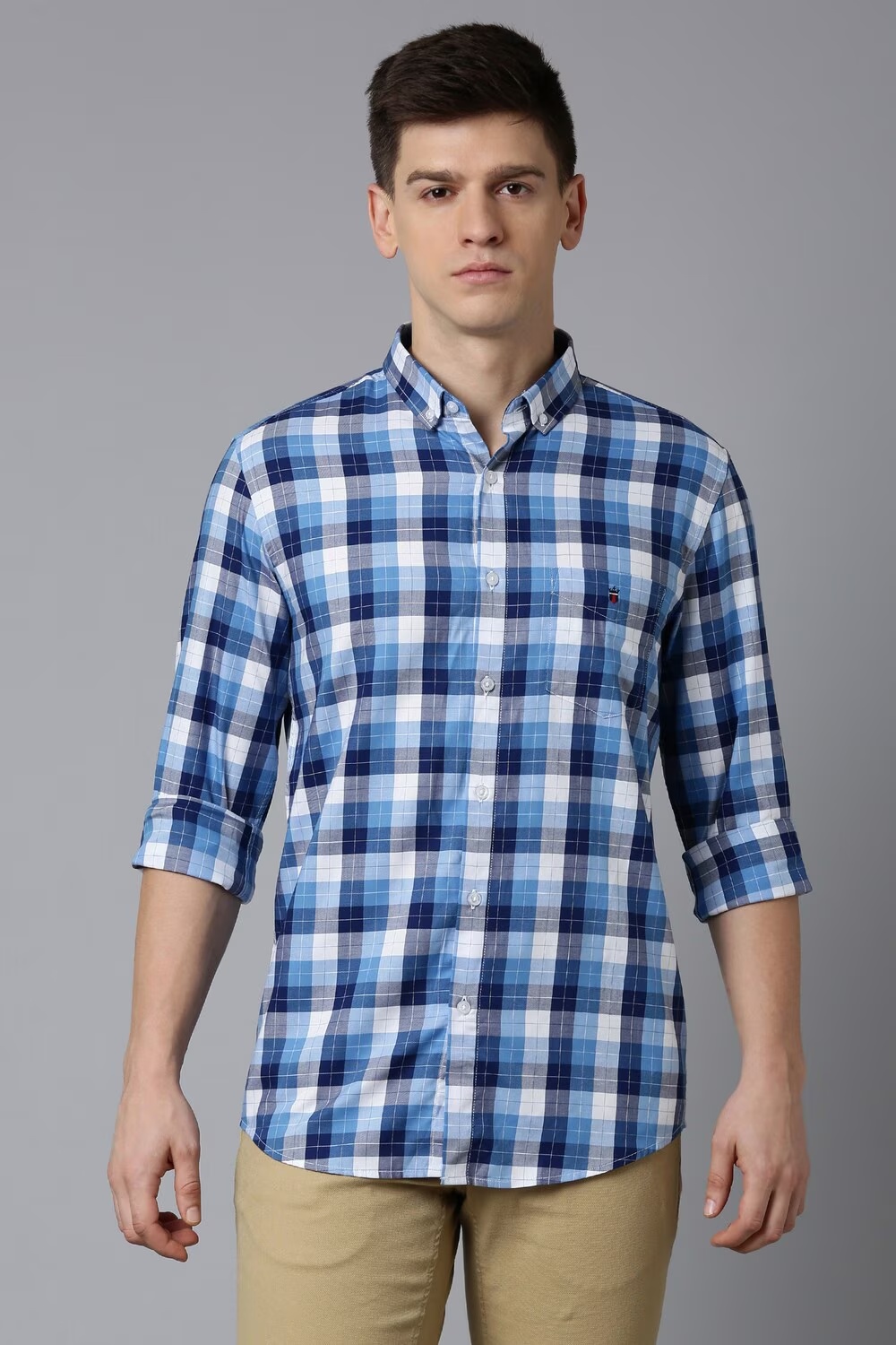 Men Blue Super Slim Fit Check Full Sleeves Casual Shirt-Blue 1 3604-men-blue-super-slim-fit-check-full-sleeves-casual-shirt-blue-1.jpg