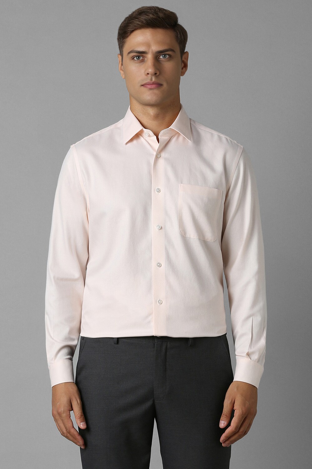 Men Beige Classic Fit Solid Full Sleeves Formal Shirt-Beige 1 36508-men-beige-classic-fit-solid-full-sleeves-formal-shirt-beige-1.jpg