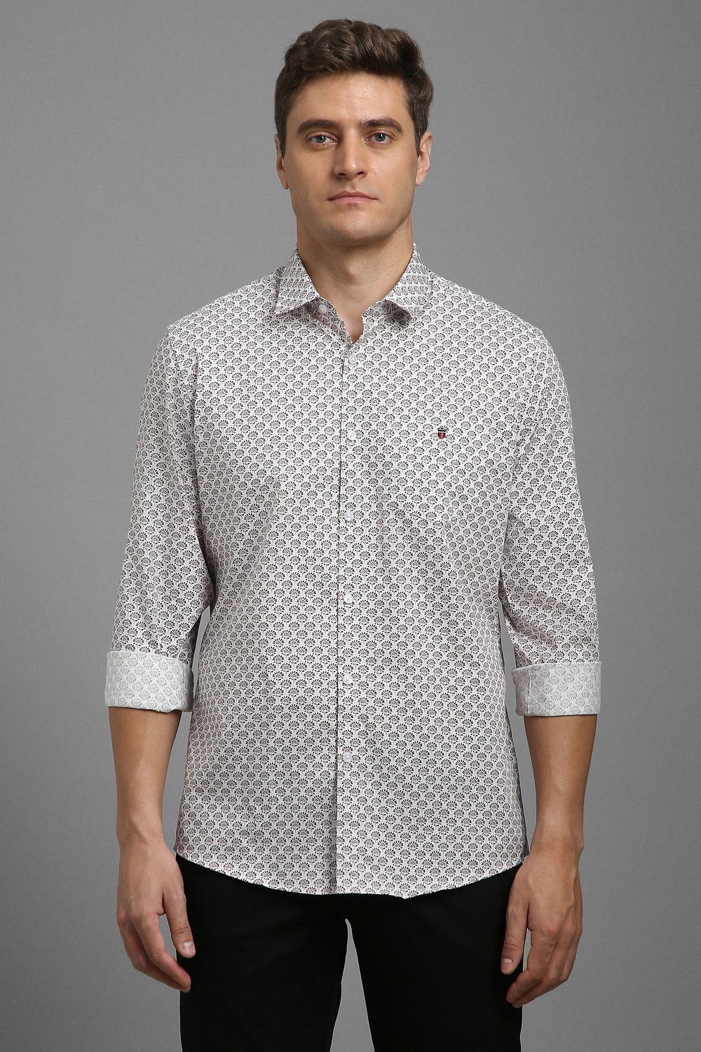 Men White Slim Fit Print Full Sleeves Casual Shirt-White 1 36955-men-white-slim-fit-print-full-sleeves-casual-shirt-white-1.jpg