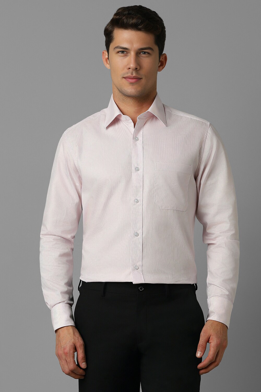 Men Pink Classic Fit Textured Full Sleeves Formal Shirt-Pink 1 38239-men-pink-classic-fit-textured-full-sleeves-formal-shirt-pink-1.jpg