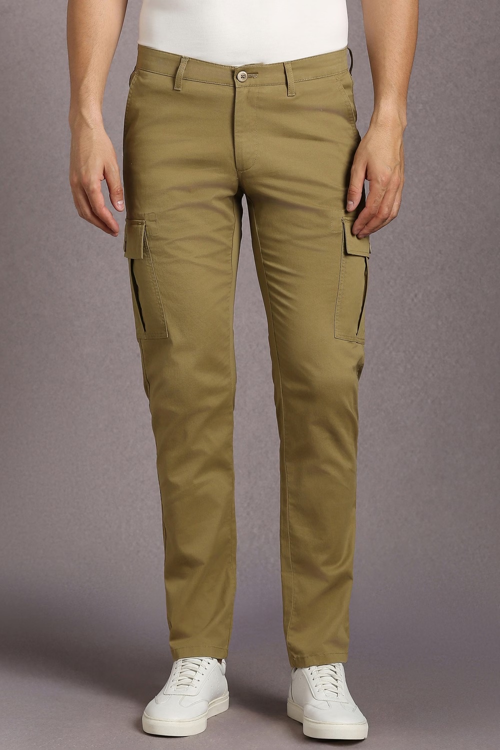 Men Khaki Solid Flat Front Casual Trousers-Khaki 1 38581-men-khaki-solid-flat-front-casual-trousers-khaki-1.jpg