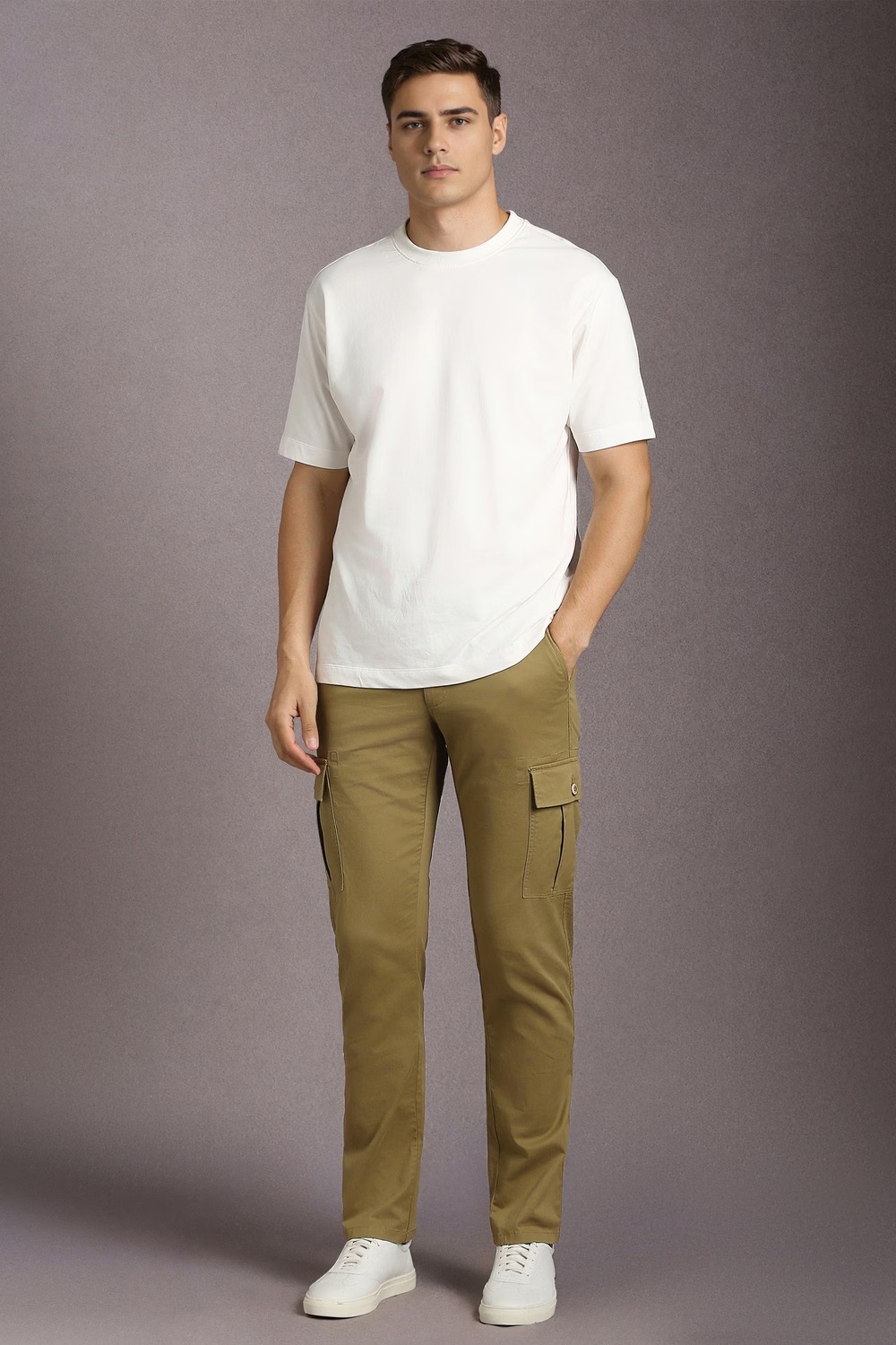 38581-men-khaki-solid-flat-front-casual-trousers-khaki-1.jpg