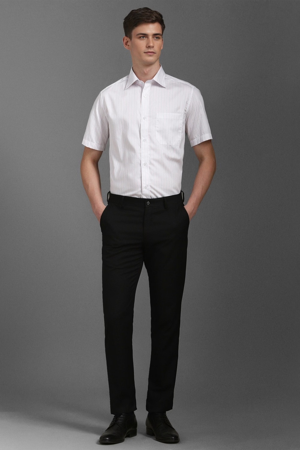 39098-men-white-classic-fit-stripe-half-sleeves-formal-shirt-white-1.jpg