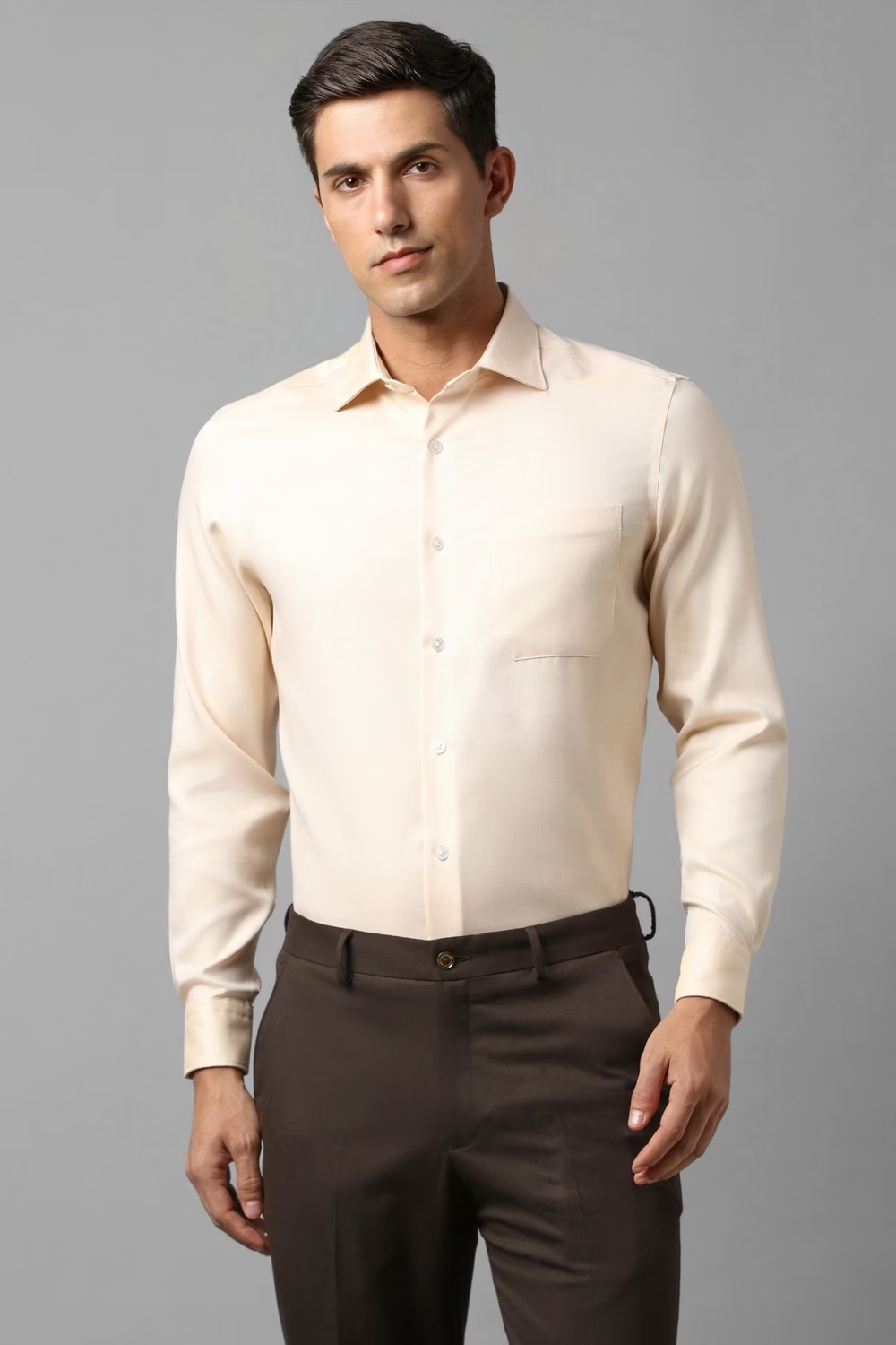Men Yellow Classic Fit Textured Full Sleeves Formal Shirt-Yellow 1 3923-men-yellow-classic-fit-textured-full-sleeves-formal-shirt-yellow-1.jpg