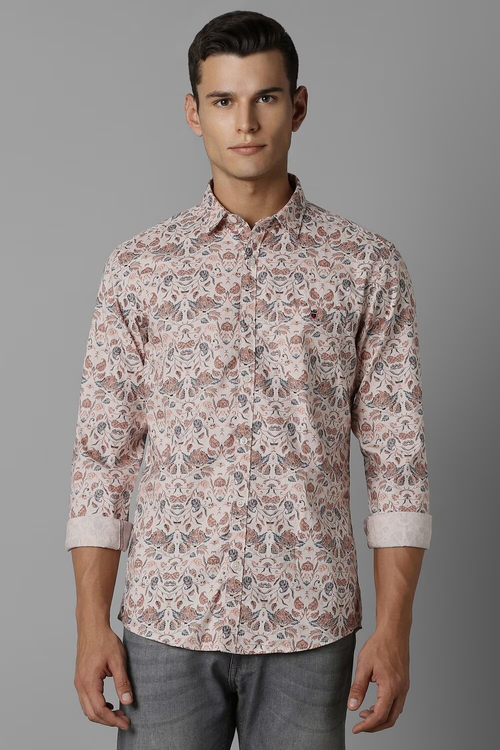 Men Beige Slim Fit Print Full Sleeves Casual Shirt-Beige 1 39480-men-beige-slim-fit-print-full-sleeves-casual-shirt-beige-1.jpg