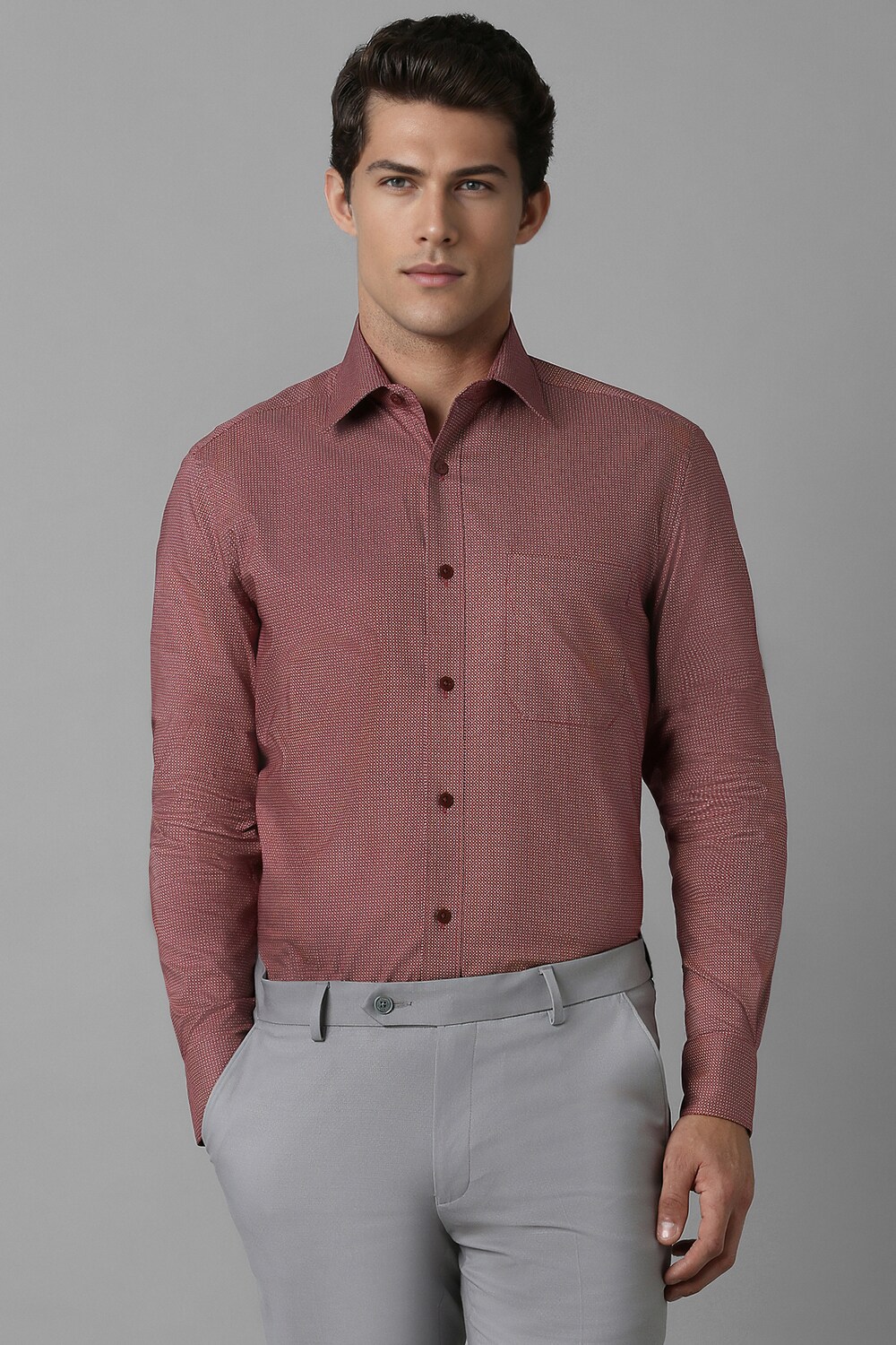 Men Maroon Classic Fit Print Full Sleeves Formal Shirt-Maroon 1 39964-men-maroon-classic-fit-print-full-sleeves-formal-shirt-maroon-1.jpg