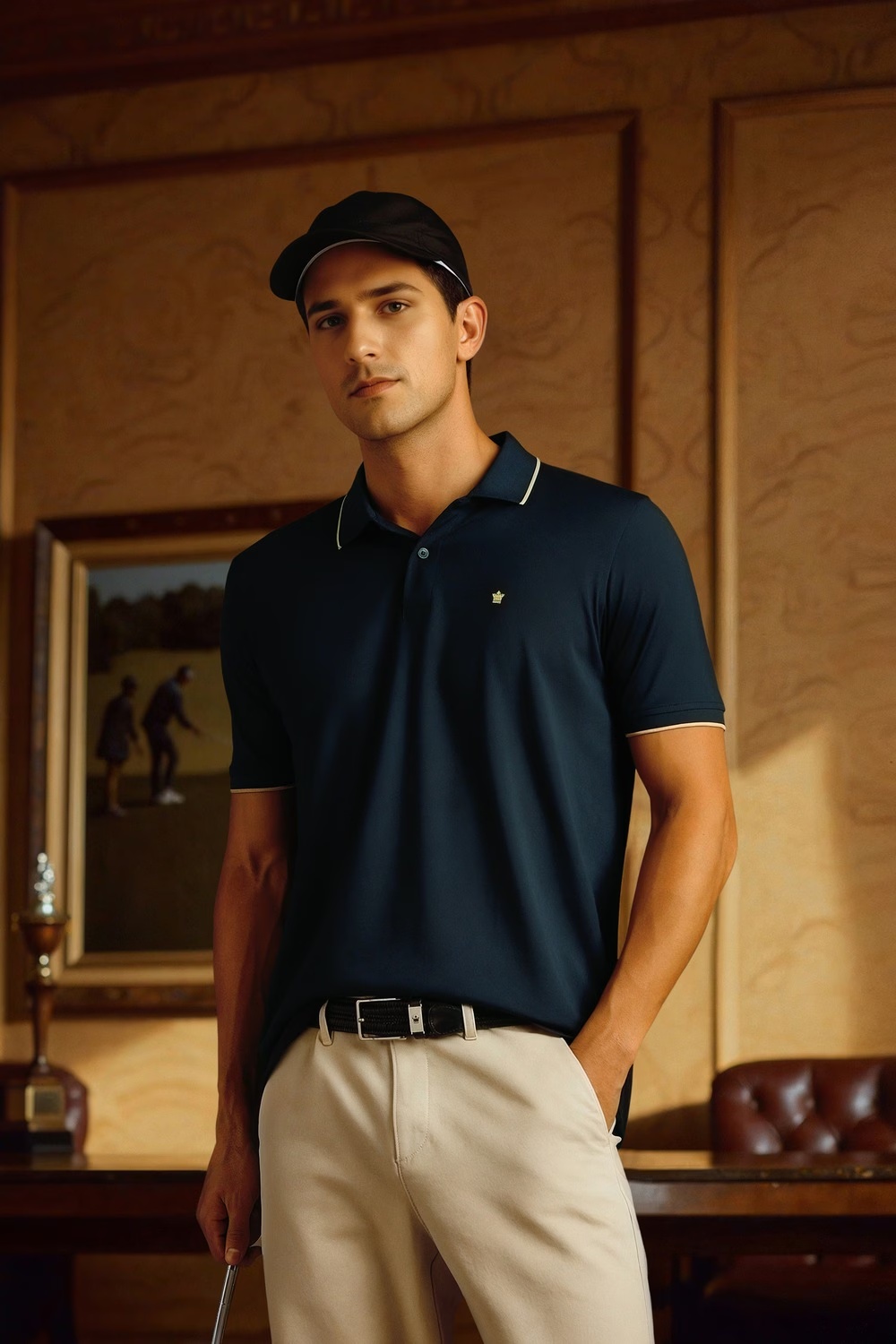 Men Navy Solid Polo Neck T-shirt-Navy 1 40317-men-navy-solid-polo-neck-t-shirt-navy-1.jpg