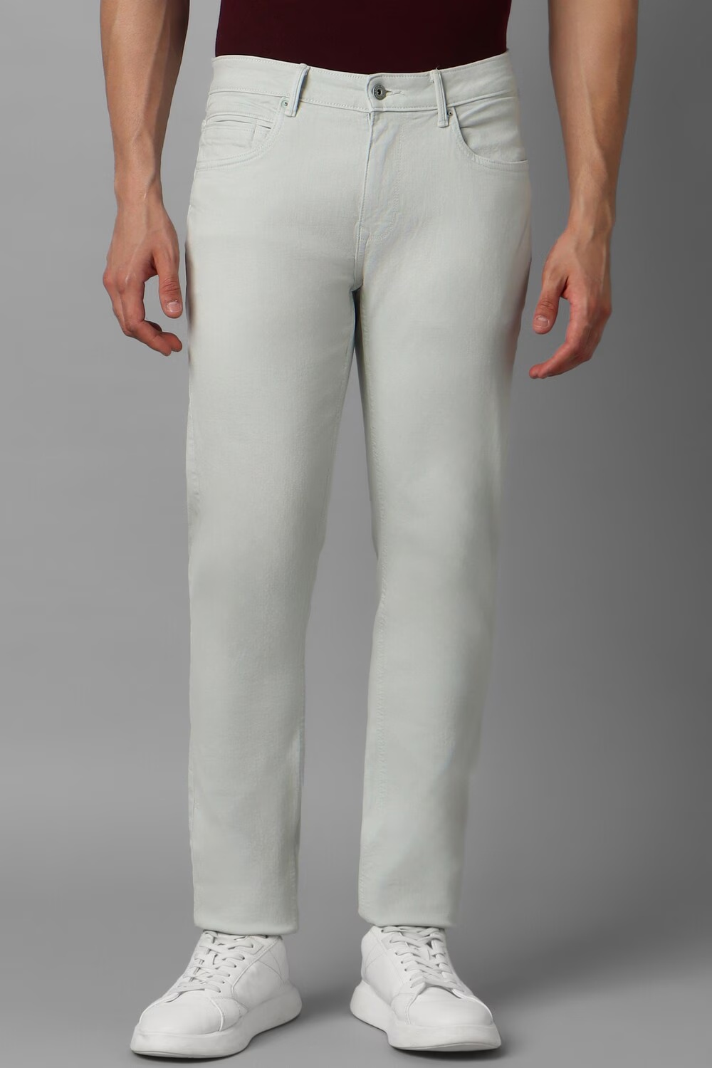 Men Grey Dark Slim Tapered Fit Jeans-Grey 1 41071-men-grey-dark-slim-tapered-fit-jeans-grey-1.jpg