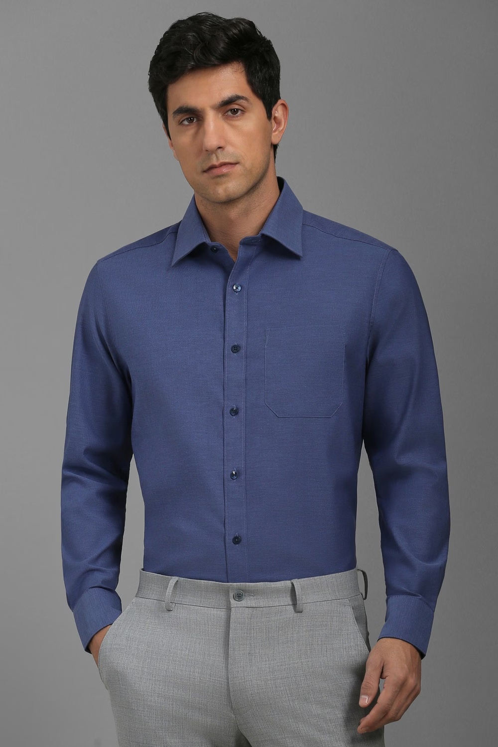 Men Blue Classic Fit Solid Full Sleeves Formal Shirt-Blue 1 41399-men-blue-classic-fit-solid-full-sleeves-formal-shirt-blue-1.jpg