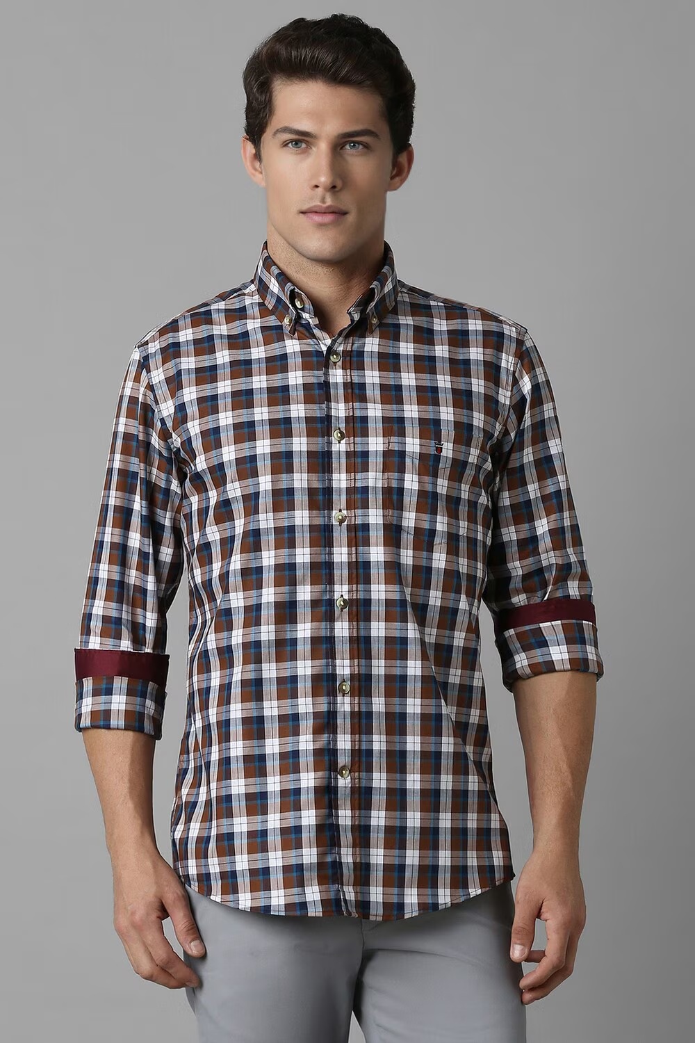 Men Multi Slim Fit Check Full Sleeves Casual Shirt-Multi 1 41664-men-multi-slim-fit-check-full-sleeves-casual-shirt-multi-1.jpg