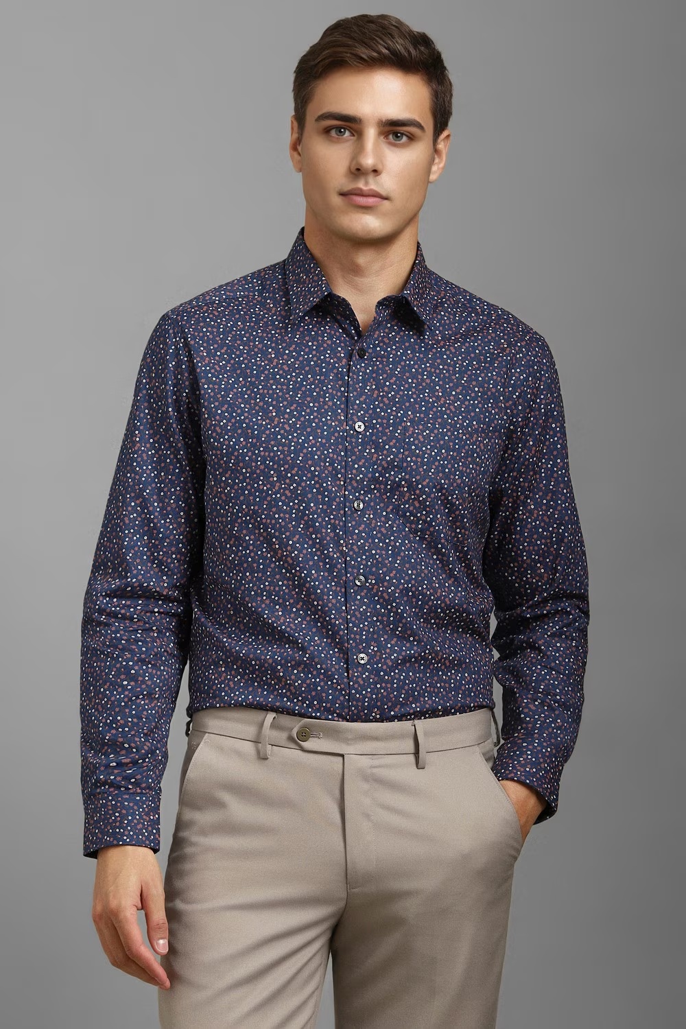 Men Navy Classic Fit Print Full Sleeves Formal Shirt-Navy 1 42240-men-navy-classic-fit-print-full-sleeves-formal-shirt-navy-1.jpg