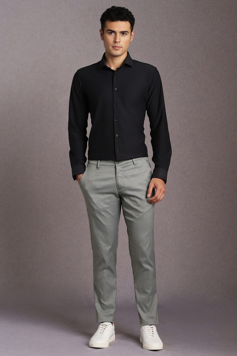 42511-men-grey-textured-flat-front-casual-trousers-grey-1.jpg