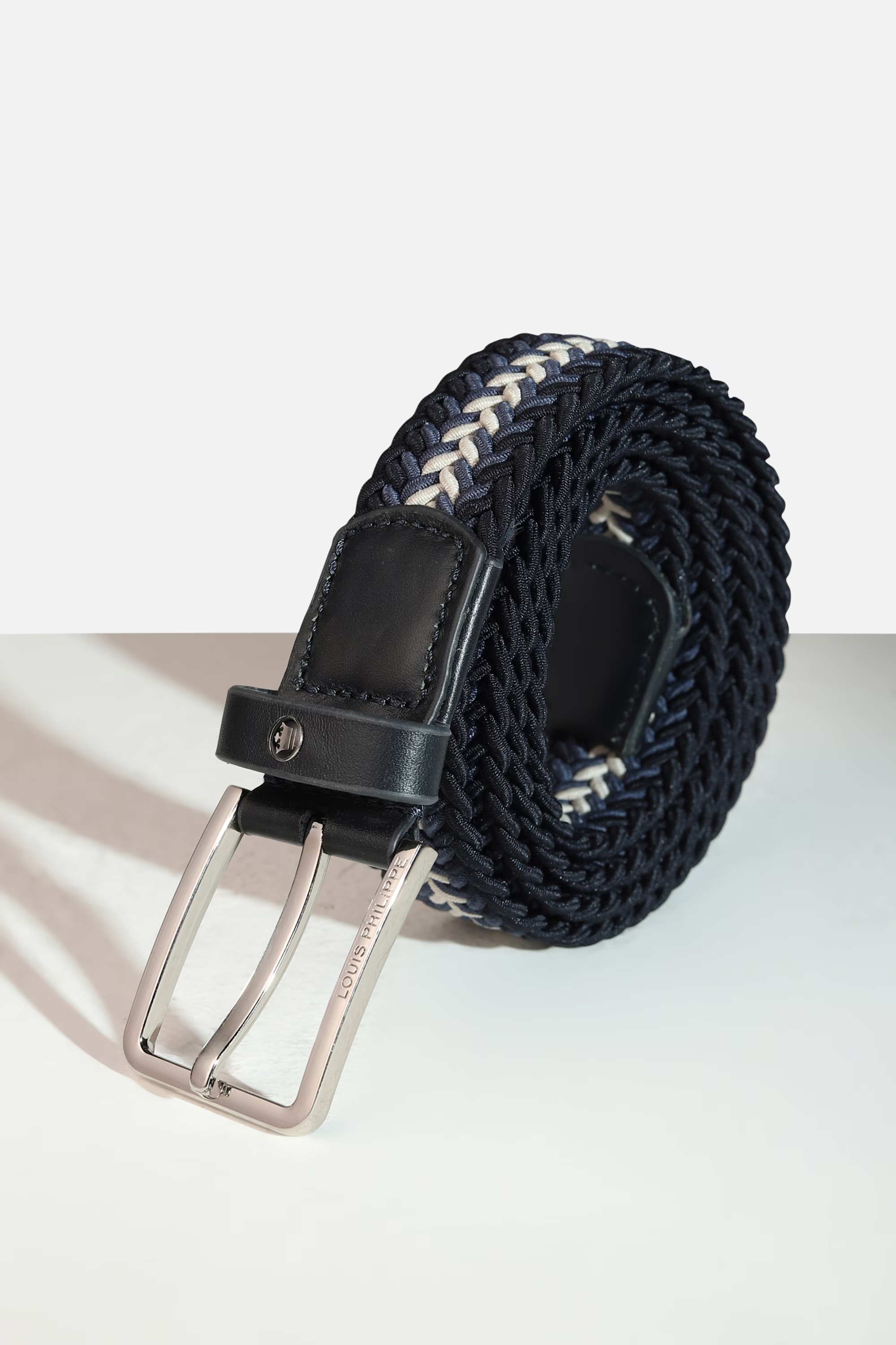 Men Multi Patterned Cotton Casual Belt-Multi